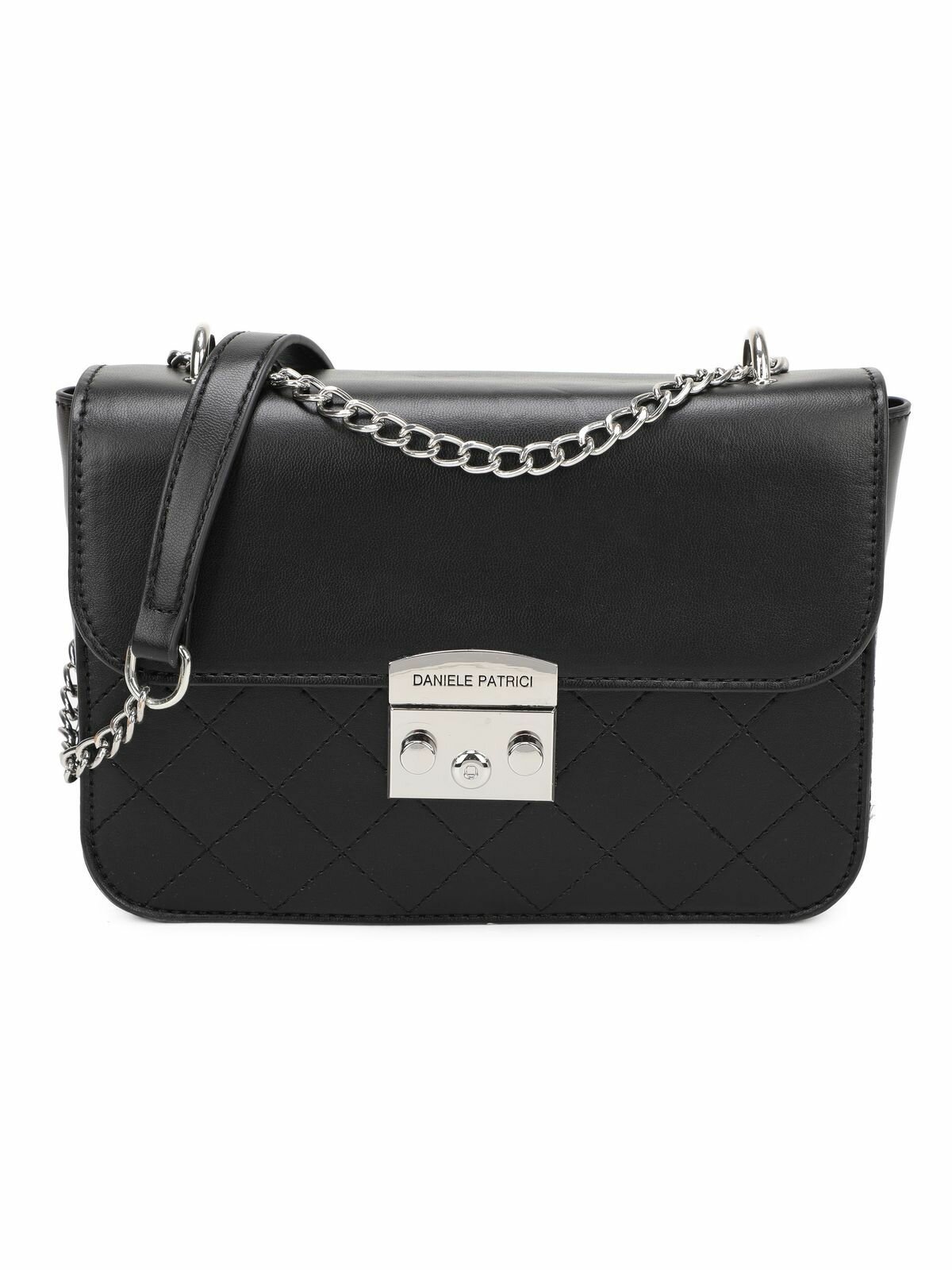 Сумка клатч Daniele Patrici, черный 2 — фото 1