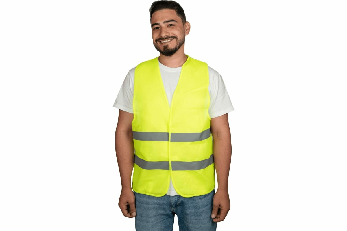 SAMGRUPP Жилет сигнальный лимонный 54-56 SAMC-022100002