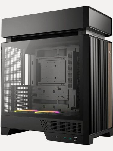 Изображение товара Корпус Deepcool CL660 черный/коричневый без БП ATX 4x120mm 5x140mm 2xUSB3.0 audio bott PSU
