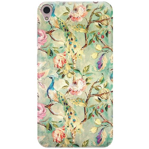 фото Cиликоновый чехол на asus zenfone live (zb501kl) / асус зенфон лайв (зб501кл) с принтом "винтажный цветочный паттерн" gosso