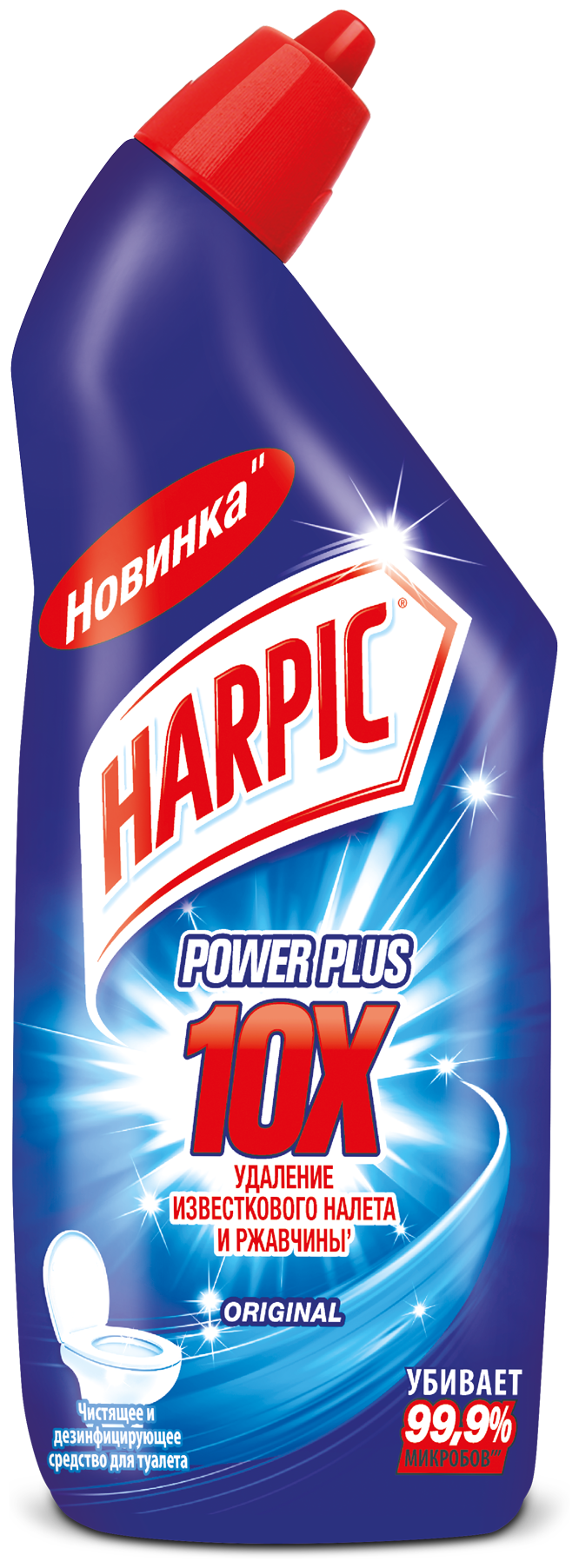 Гель для унитаза Power Plus original Harpic