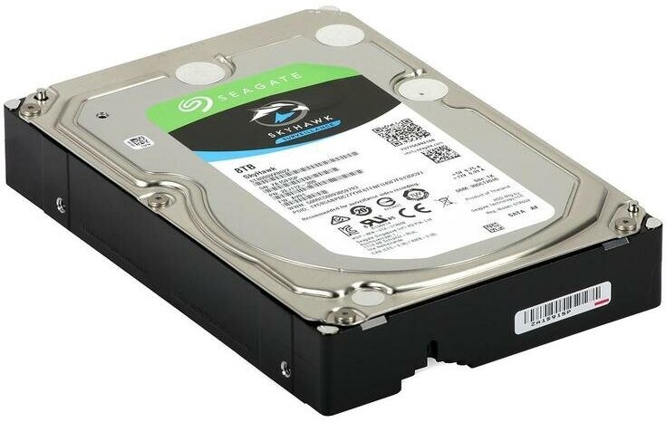 Жесткий диск SEAGATE Skyhawk , 8Тб, HDD, SATA III, 3.5" - фото №8