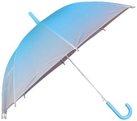 Зонт детский «Омбре», полуавтоматический, r=45см, цвет голубой