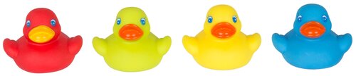 Набор для ванной Playgro Bright Baby Duckies GN, желтый/красный/зеленый/синий