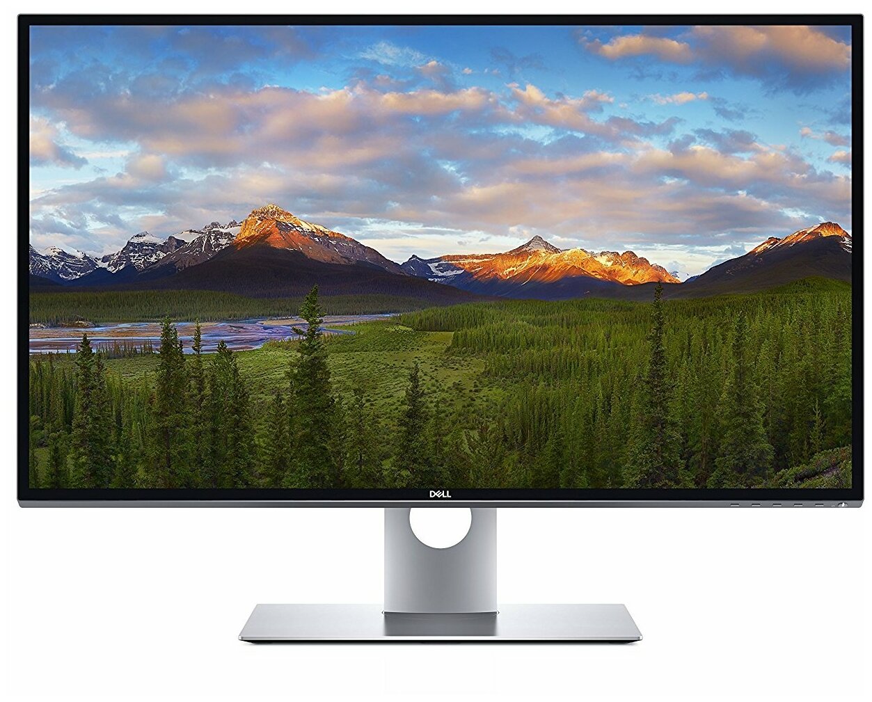 31.5" Монитор DELL UltraSharp UP3218K, 7680x4320, 60 Гц, IPS, серебристый/черный