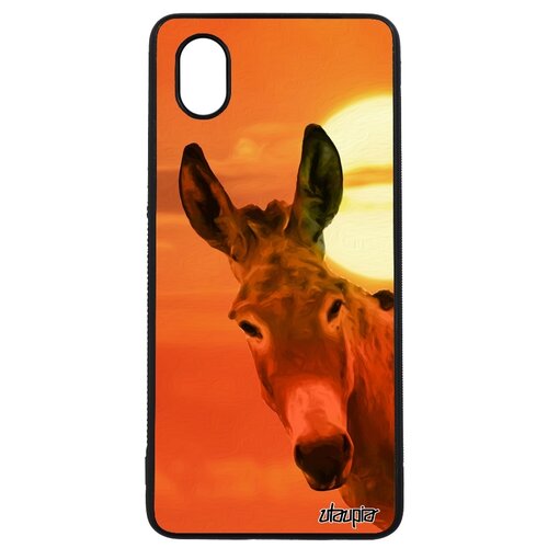 фото Чехол для samsung galaxy a01, "осел" упрямый мул utaupia