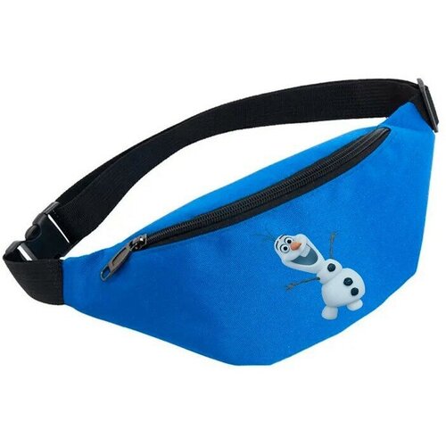 фото Сумка поясная noname, голубой