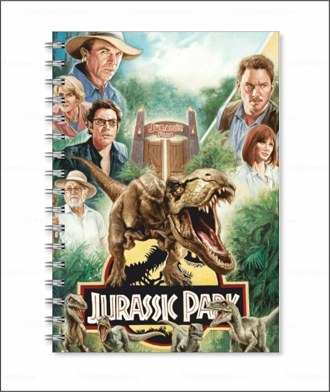 Тетрадь Парк юрского периода - Jurassic Park № 8
