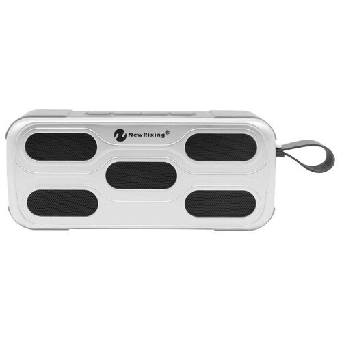 Bluetooth колонка NEWRIXING NR-3018 gray sven ps 75 красный 6 вт bluetooth fm usb microsd 1200ма ч