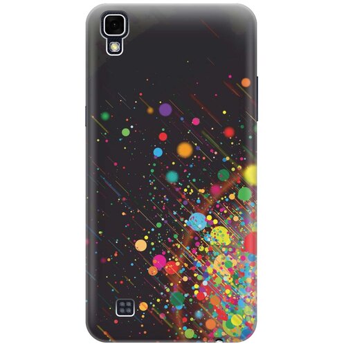 фото Cиликоновый чехол на lg x power / элджи х павер с принтом "яркое настроение" gosso