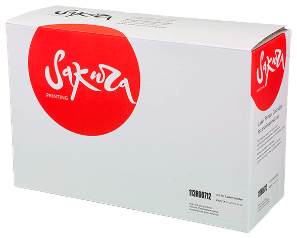Картридж Sakura SA113R00712 совместимый (Xerox 113R00712) 19000 стр, черный