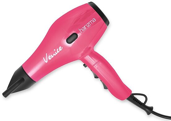 Фен для волос harizma H10222 Venice, pink - фотография № 1