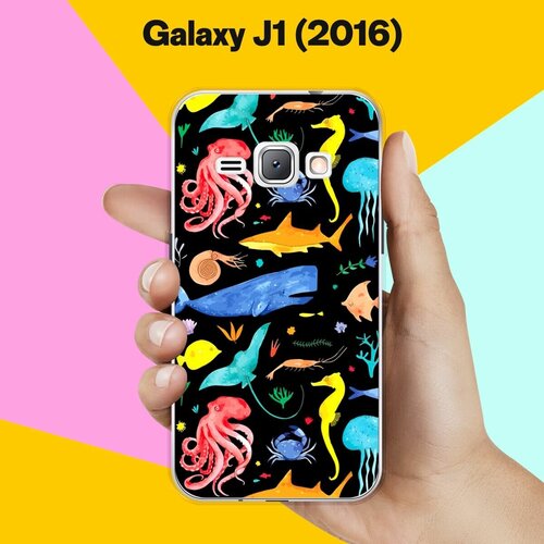 Силиконовый чехол на Samsung Galaxy J1 (2016) Подводный мир / для Самсунг Галакси Джей 1 (2016) пластиковый чехол forever young на samsung galaxy j1 самсунг галакси джей 1