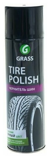 Grass Полироль Чернитель шин Tire Polish аэрозоль 650 мл