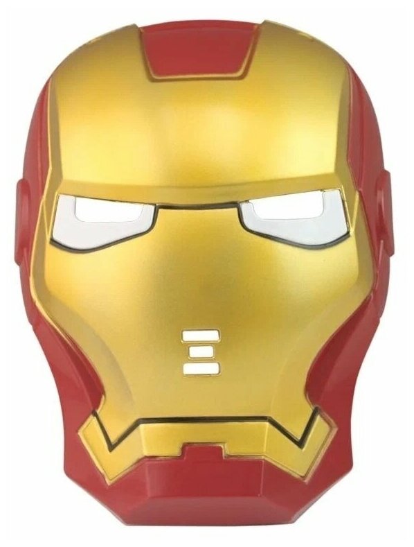 Маска железный человек светящиеся Iron Man