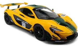 Машина на радиоуправлении Rastar 75000Y McLaren P1 GTR, 1:14, цвет жёлтый