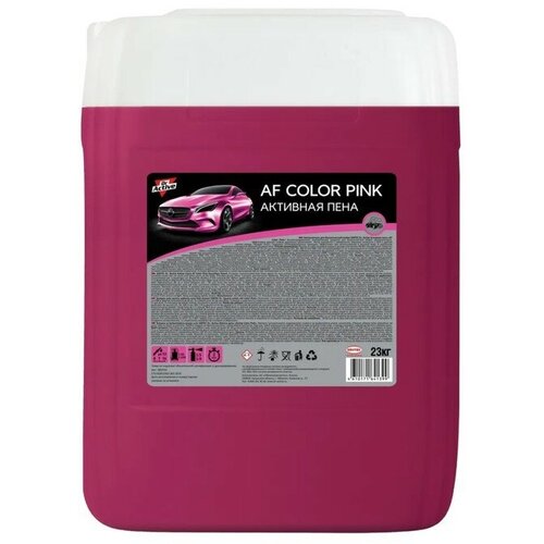 Бесконтактный автошампунь Sintec Dr. Active Активная пена "AF Color Pink" 23 кг