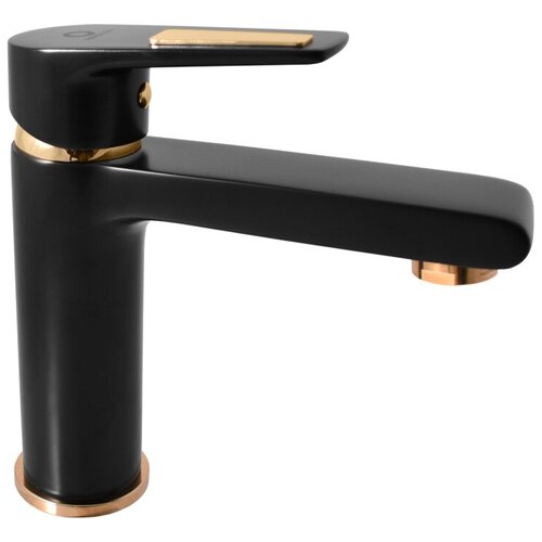 Смеситель для раковины Rav Slezak Colorado CO328.5CMATZ черный матовый, золото