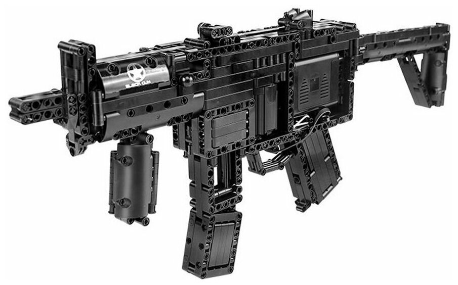 Конструктор Mould King 14001 Пистолет-пулемет MP5, 783 детали
