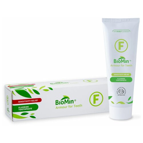 Зубная паста BioMin F Toothpaste 100g (перечная мята)