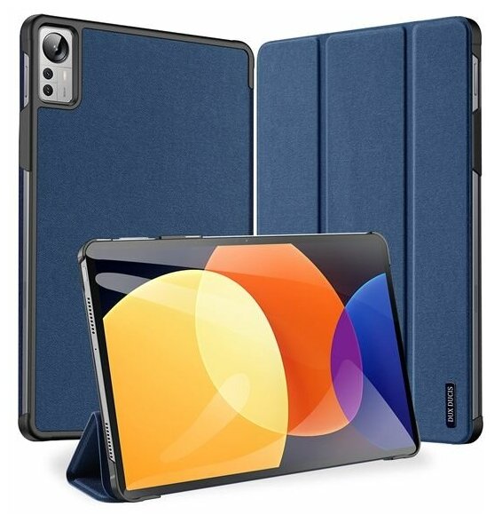 Чехол книжка Dux Ducis для Xiaomi Pad 5 PRO 12.4' Domo series синий