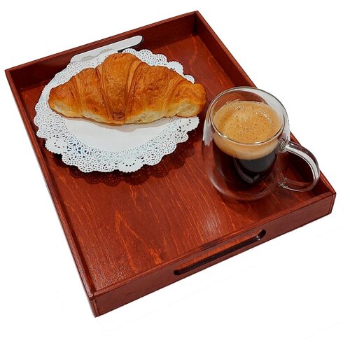 Поднос сервировочный с ручками GUTER BAUM 