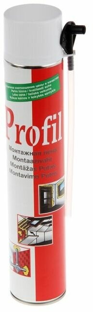 Пена монтажная Soudal Profil, адаптерная, летняя, 625 мл