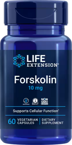 Forskolin 10 mg, 60 vegetarian capsules