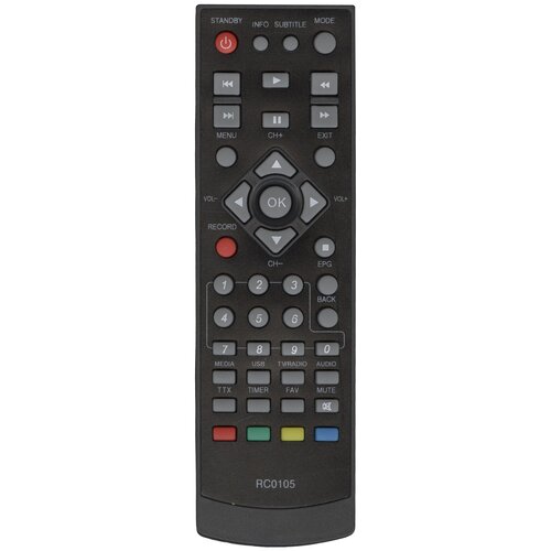фото Пульт huayu rc0105 (stb-105) для dvb ресиверов bbk