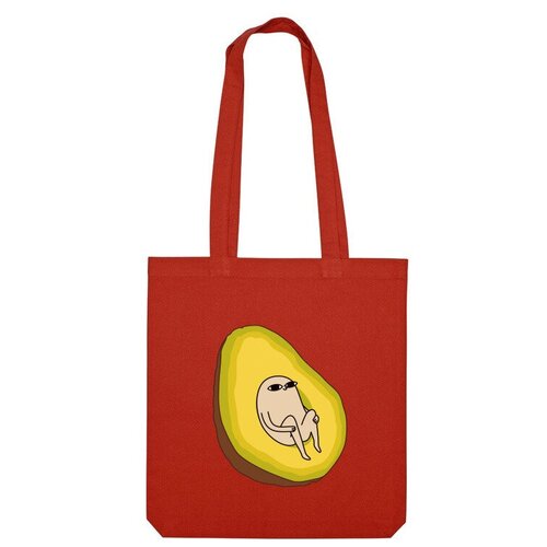 фото Сумка шоппер us basic, красный