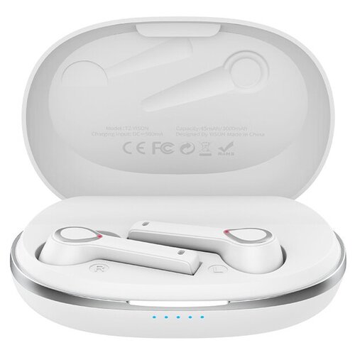 фото Беспроводные наушники yison tws-t2, white