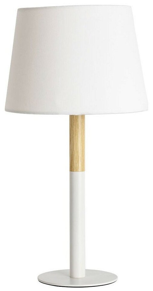 Настольная лампа Arte Lamp Connor A2102LT-1WH, Белый, E14