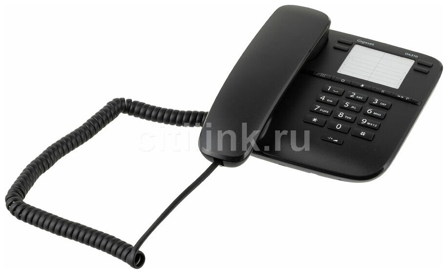 Телефон Gigaset DA310 белый - фото №11