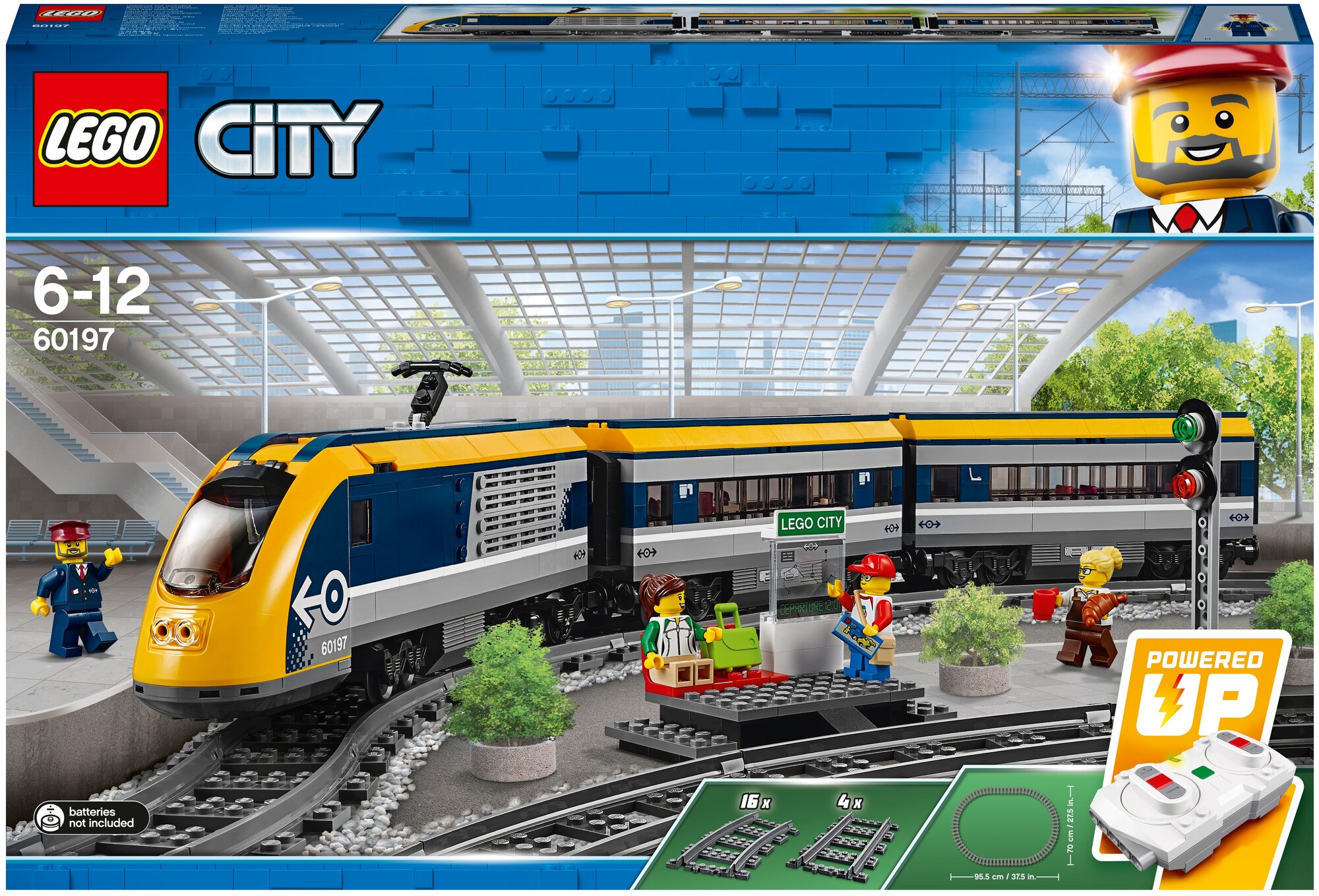 LEGO 60197 Passenger Train - Лего Пассажирский поезд