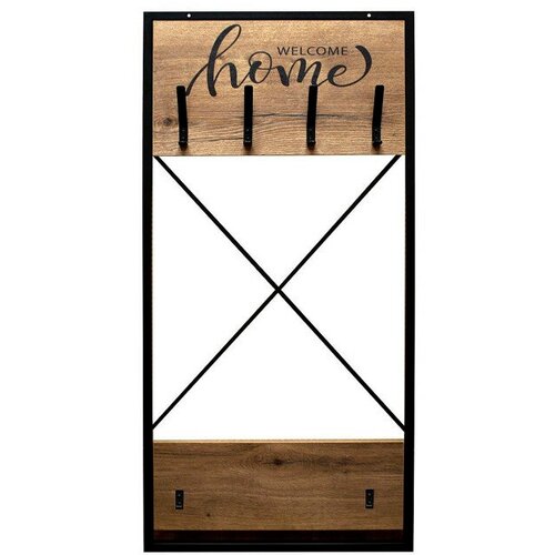 Вешалка настенная 60x120см дуб горный 18237₽