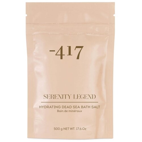 Minus 417 Соль для ванн Мертвого моря Натуральная, 500 г minus 417 hydrating dead sea bath salt натуральная соль мертвого моря 500 гр