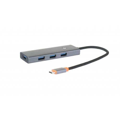 Хаб USB Baseus OS Flite Series 4-Port Type-C - 4xUSB 30 Space Grey B0005280A813-03 163400₽