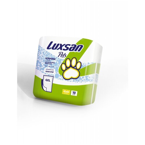 Для собак Luxsan Pets Gel 40х60х18.5 см 10 шт. 40 см 60 см 18.5 см белый