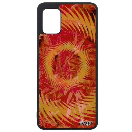 фото Чехол для телефонов galaxy a31, "мандала спираль" кольцо иллюзия utaupia