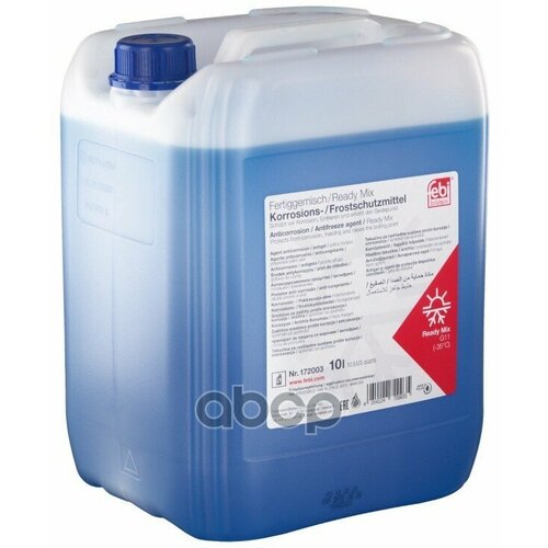 Антифриз Febi G11 Готовый -35 Синий 10 Л 172003 Febi арт 172003 397047₽