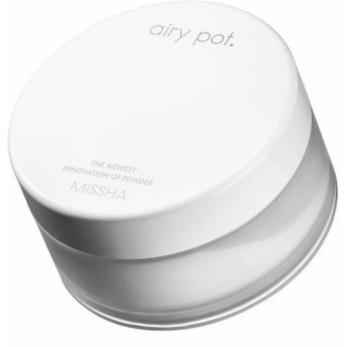 Missha 8 Рассыпчатая матирующая пудра бесцветная Airy Pot Powder Translucent, 9 г