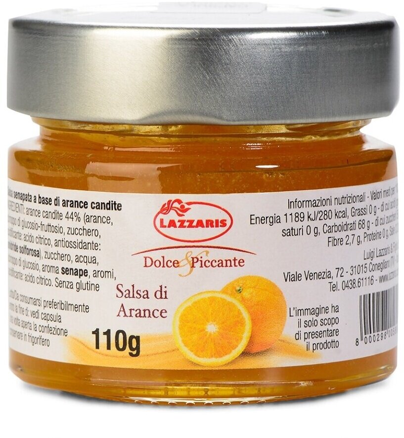 Соус "Lazzaris" из апельсина для сыров