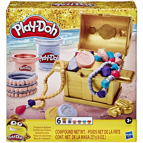 Масса для лепки Play-Doh Поиск Сокровищ E9435 6 цв.