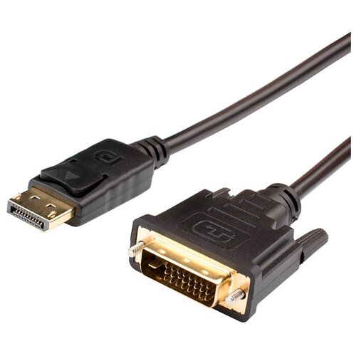 Кабель DVI <=> DisplayPort 1.8 m ATCOM (DVI-D, Черный, 1080P)
