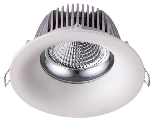 Встраиваемый светильник Novotech Glok 358024, LED, кол-во ламп:1шт, Белый
