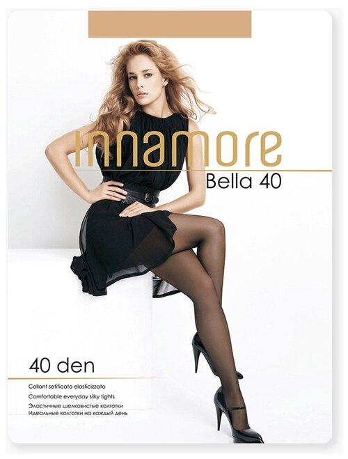 Колготки  Innamore Bella, 40 den, размер 4, бежевый