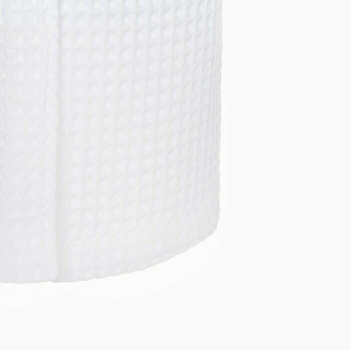 Халат вафельный мужской удлиненный Этель "Boho" размер 58-60, цвет белый, 100% хлопок, 290 г/м2 - фотография № 11