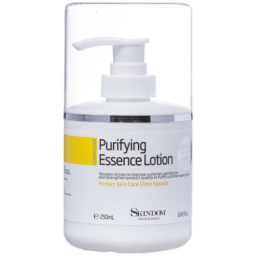 SKINDOM Лосьон очищающий для лица Purifying Essence, 250 мл