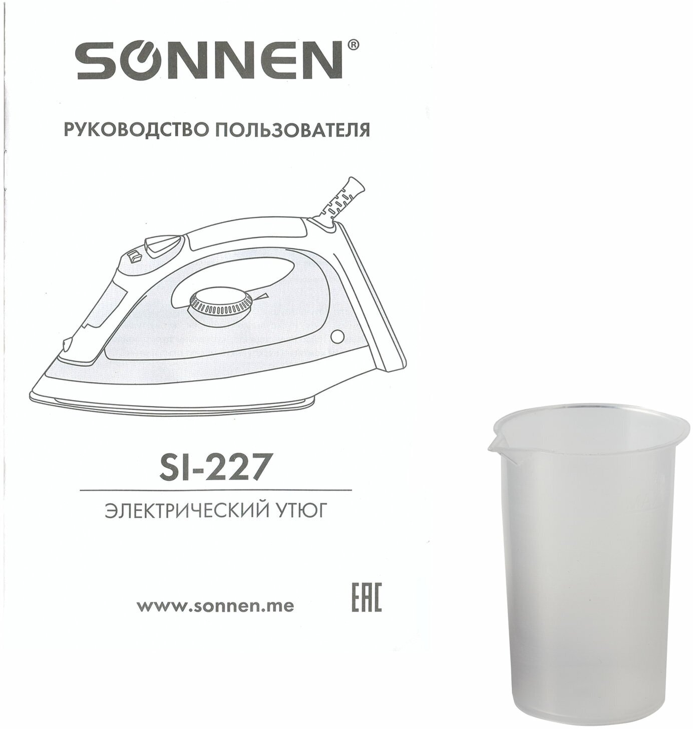 Утюг SONNEN SI-237A, 1800Вт, антипригарное покрытие, синий/белый, 453504 - фото №16