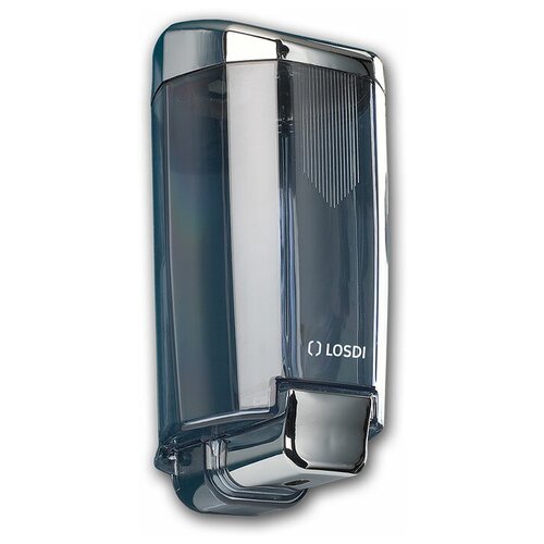 Дозатор  для жидкого мыла LOSDI CJ-1007-L, прозрачный/хром